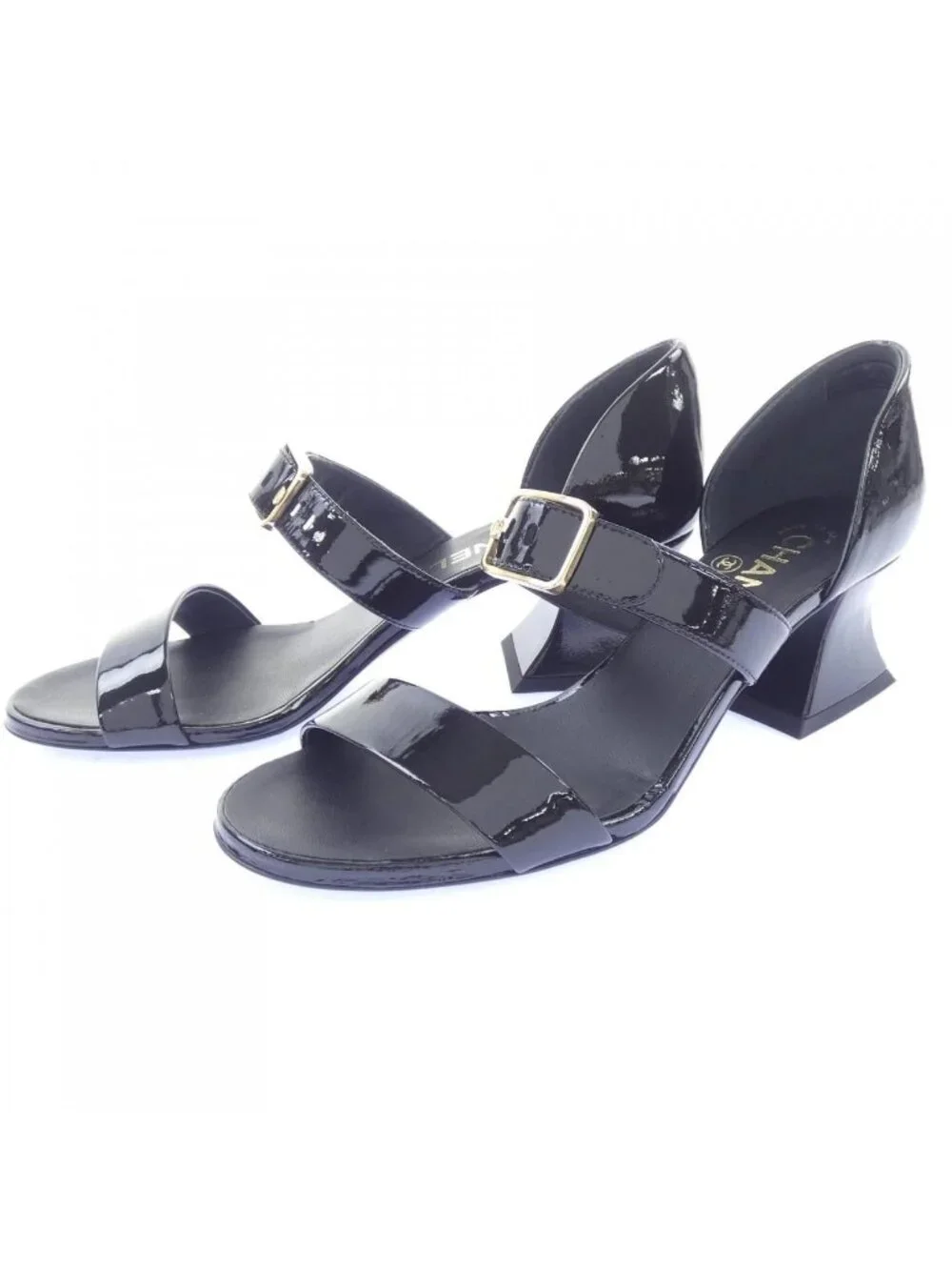 Chanel Sandals Black